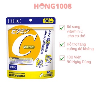 Mã COSDAY - 50k đơn 250k Viên uống Vitamin C DHC hard capsule Nhật Bản 20