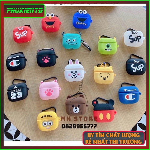 Ốp bảo vệ đựng tai nghe Airpod pro cao cấp nhiều hình cute