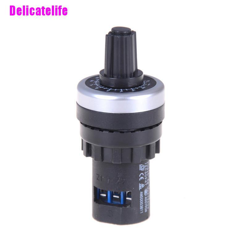 Chiết áp chuyển đổi 22mm 10K LA42DWQ-22 màu đen