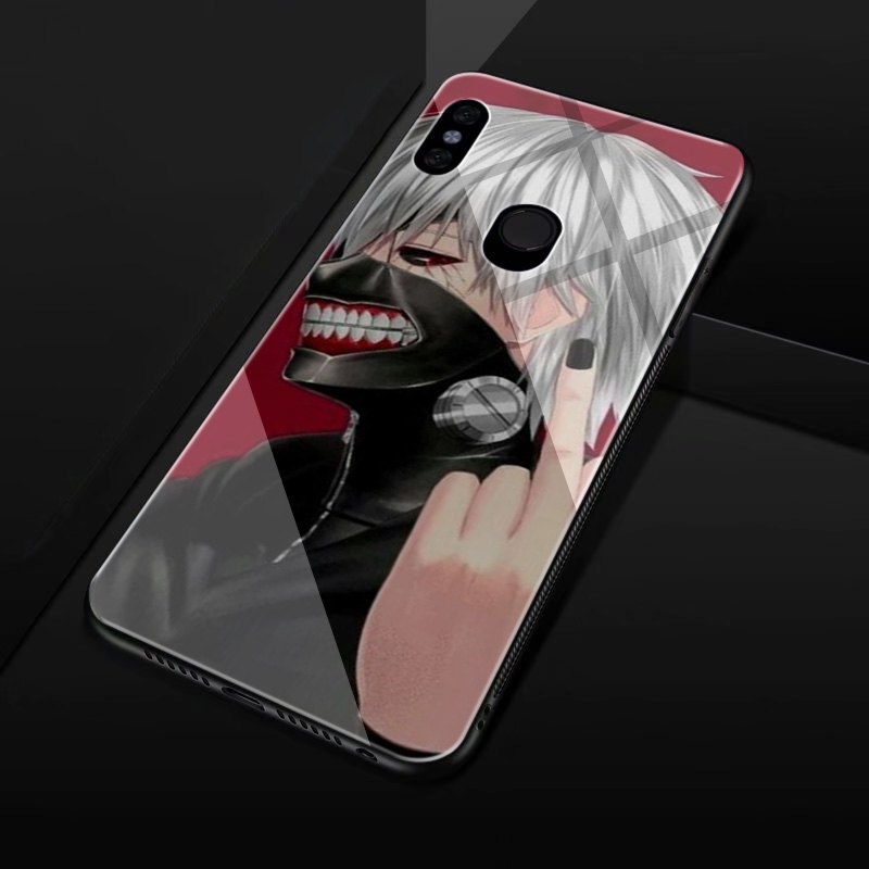 Ốp Lưng Tráng Gương Phong Cách Phim Tokyo Ghoul Cho Redmi Note 5 6 7 8 8a 8t 9 Pro Max