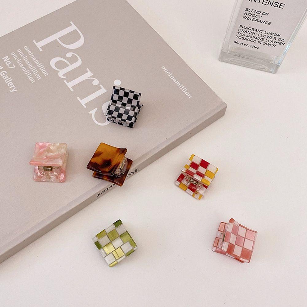 Kẹp Tóc Họa Tiết Hình Học Đơn Giản Ngọt Ngào Cho Nữ