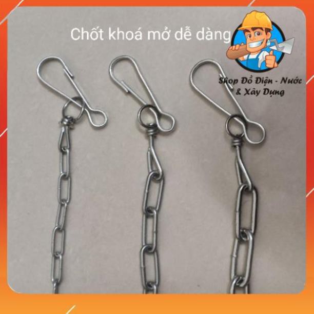 Dây xích chó mèo bằng sắt xi loại tốt  - nhiều kích thước