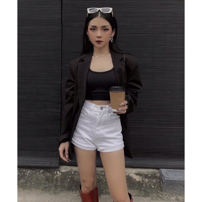 Quần Short Latte Thương Hiệu Rocky Denim