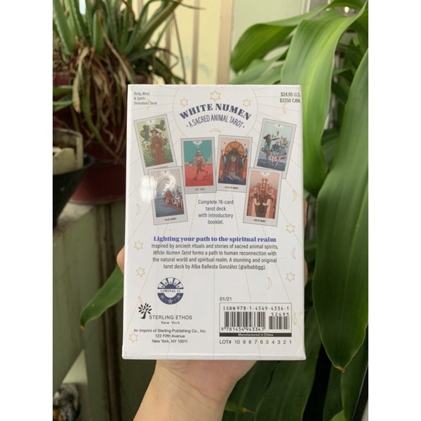 Bộ bài White Numen Tarot - A Sacred Animal Tarot - Tác giả Alba Ballesta González - Bộ bài 78 lá kèm hướng dẫn