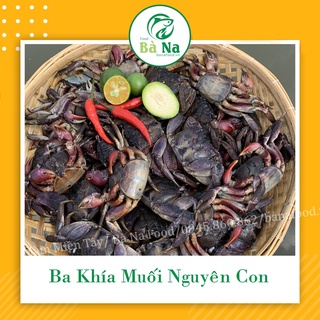 [ Sạch & Chất Lượng ] Ba khía muối nguyên con Rạch Gốc