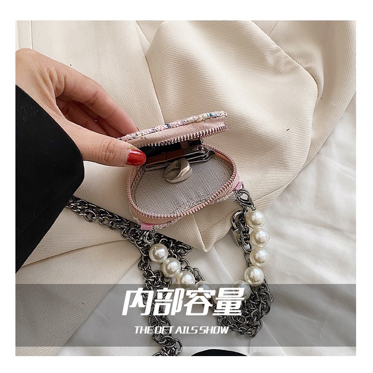 JASMIN NOIR Túi Da PU Đeo Chéo Vai Hình Trái Tim Đáng Yêu Thời Trang Cho Nữ
