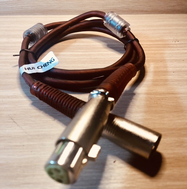 Dây cáp Hai Đầu Canon đực cái micro-1,5M-XLR