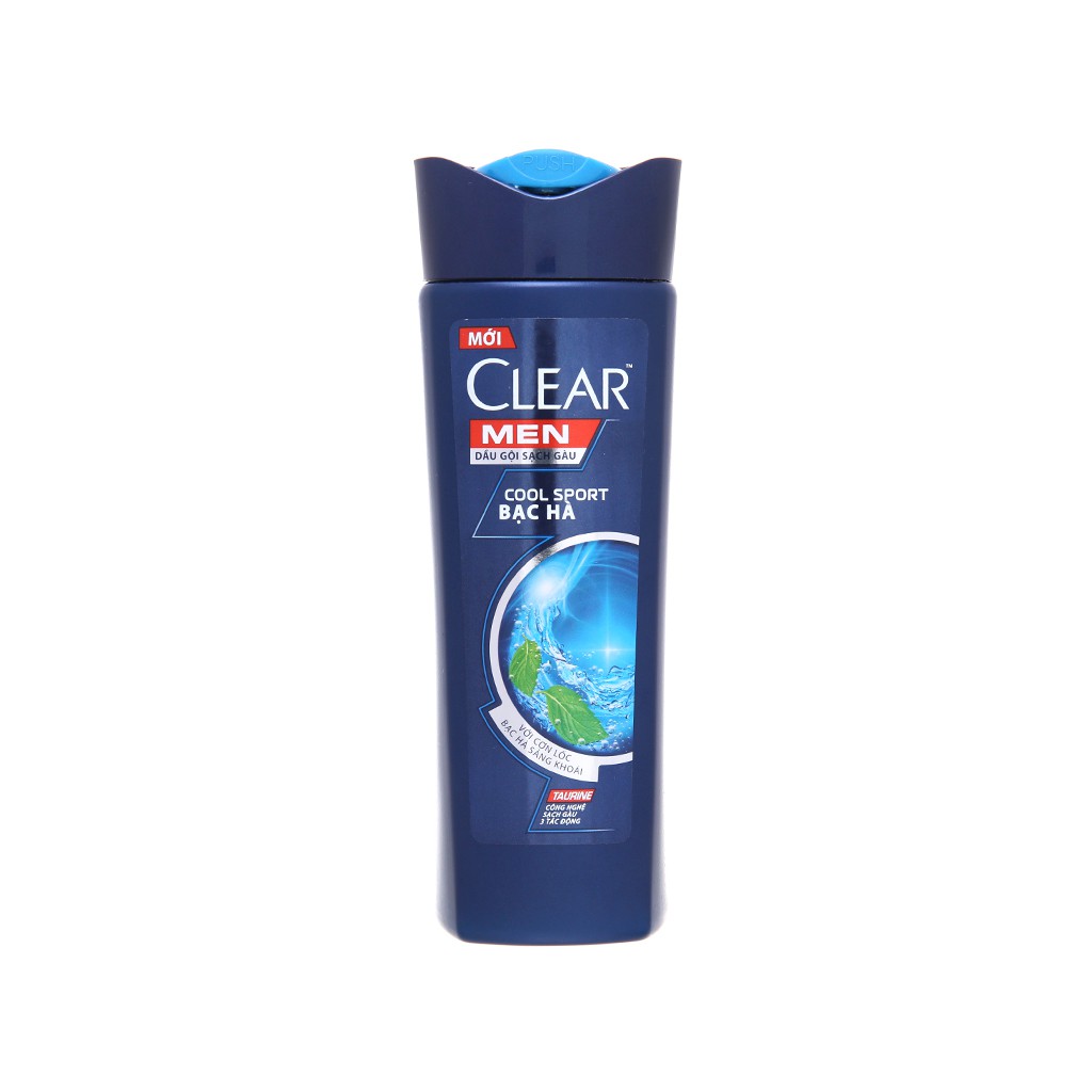 Dầu Gội Clear Men Bạc Hà 180g