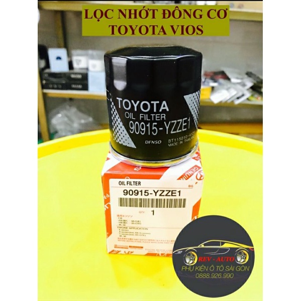 Lọc nhớt động cơ Toyota Vios-Yaris-Raize-Corolla Cross-Rush
