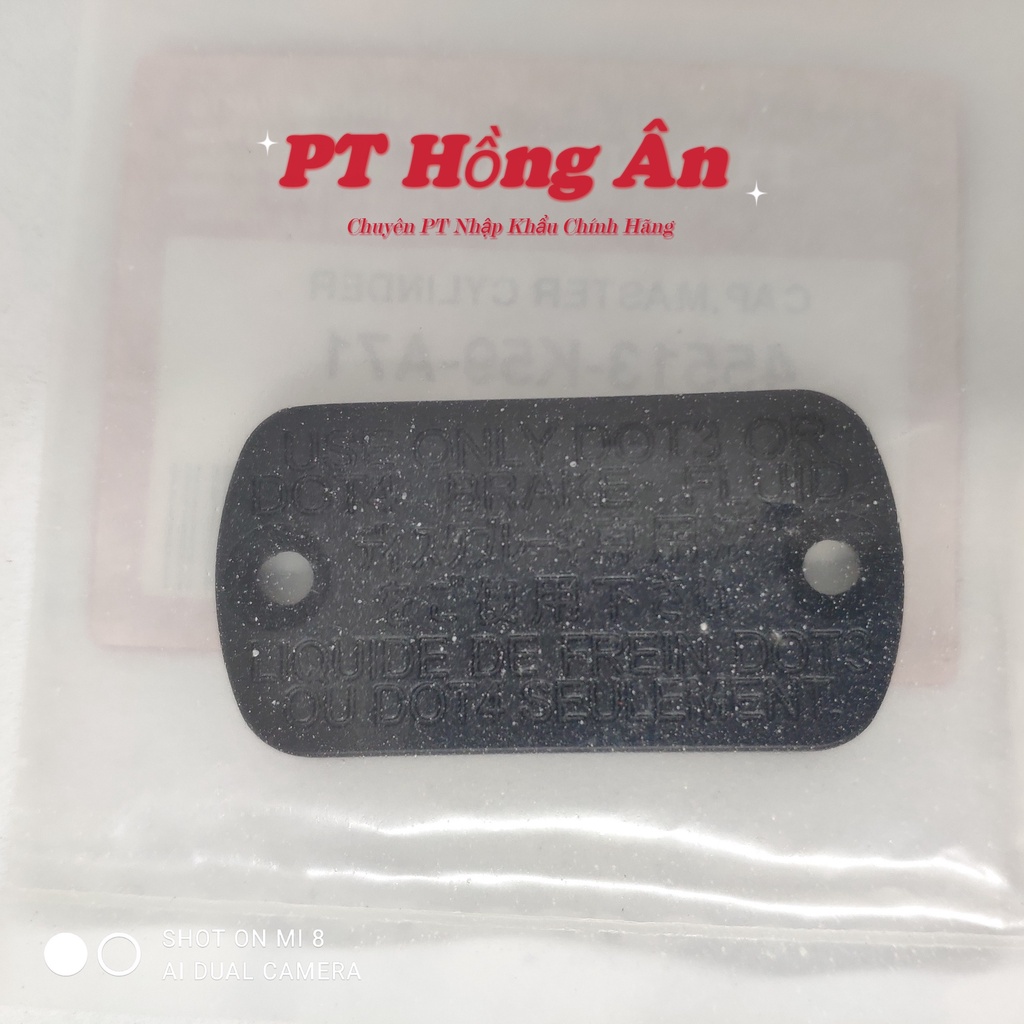 Nắp đậy bình dầu Vario 125-150, Click 125-150  nhập khẩu chính hãng Honda Indonesia - PT HỒNG ÂN