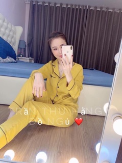 Bộ pijama lụa
