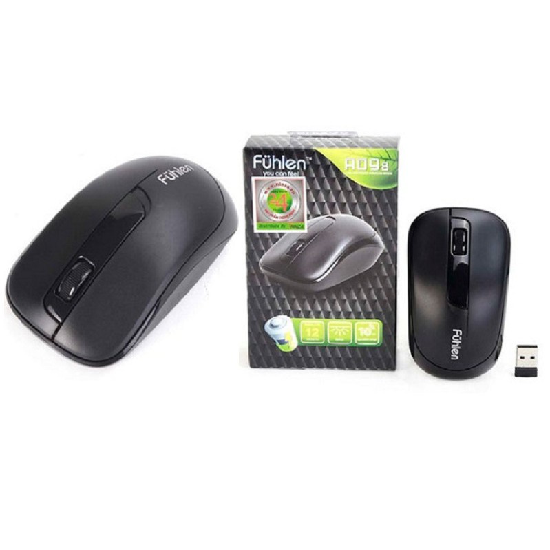 Chuột Vi tính Không Dây Fuhlen A09B Optical Wireless Chuột DAREU LM115G Logitech B175 Chính Hãng bảo hành 24 tháng APELE
