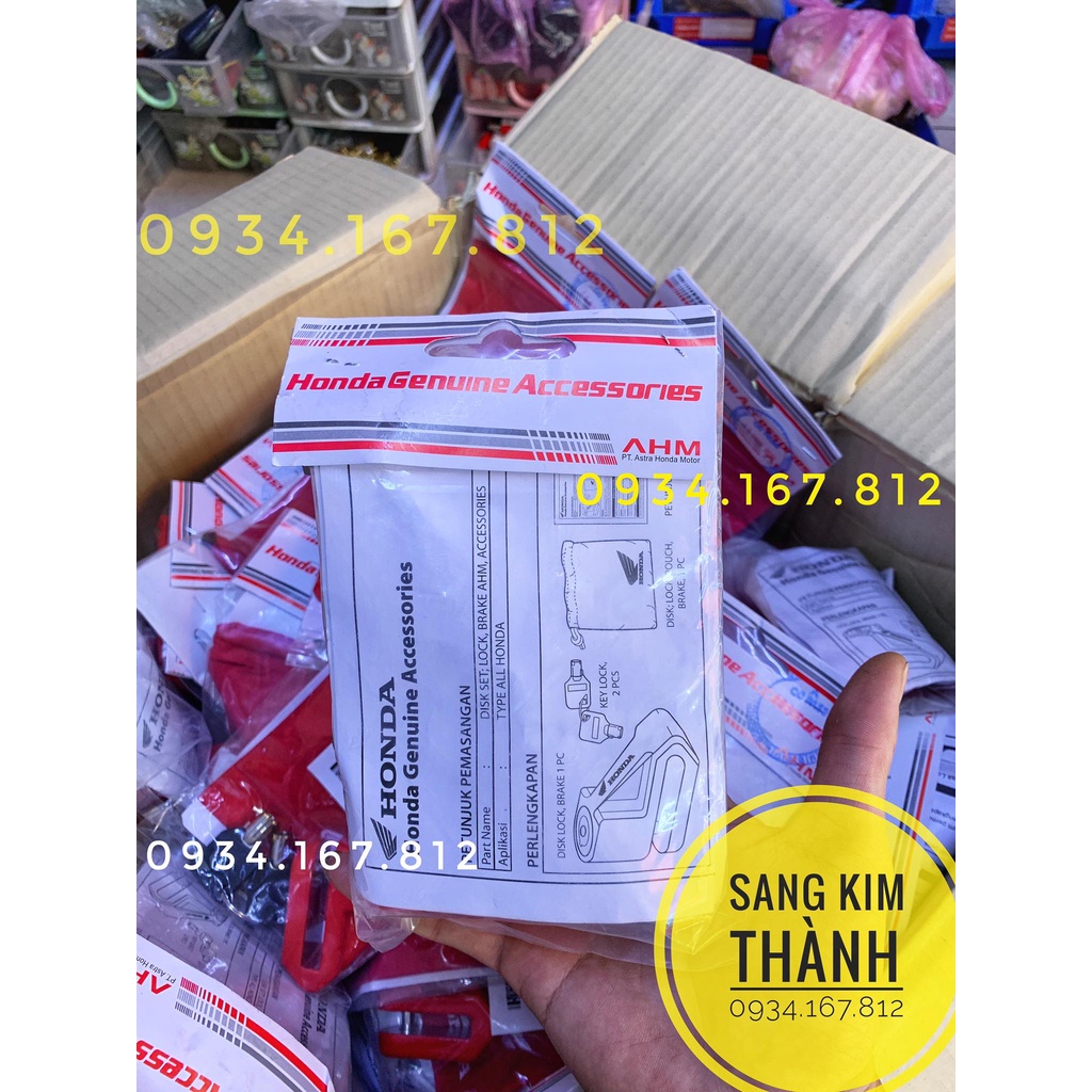 Khoá Đĩa Xe Máy Honda Indonesia