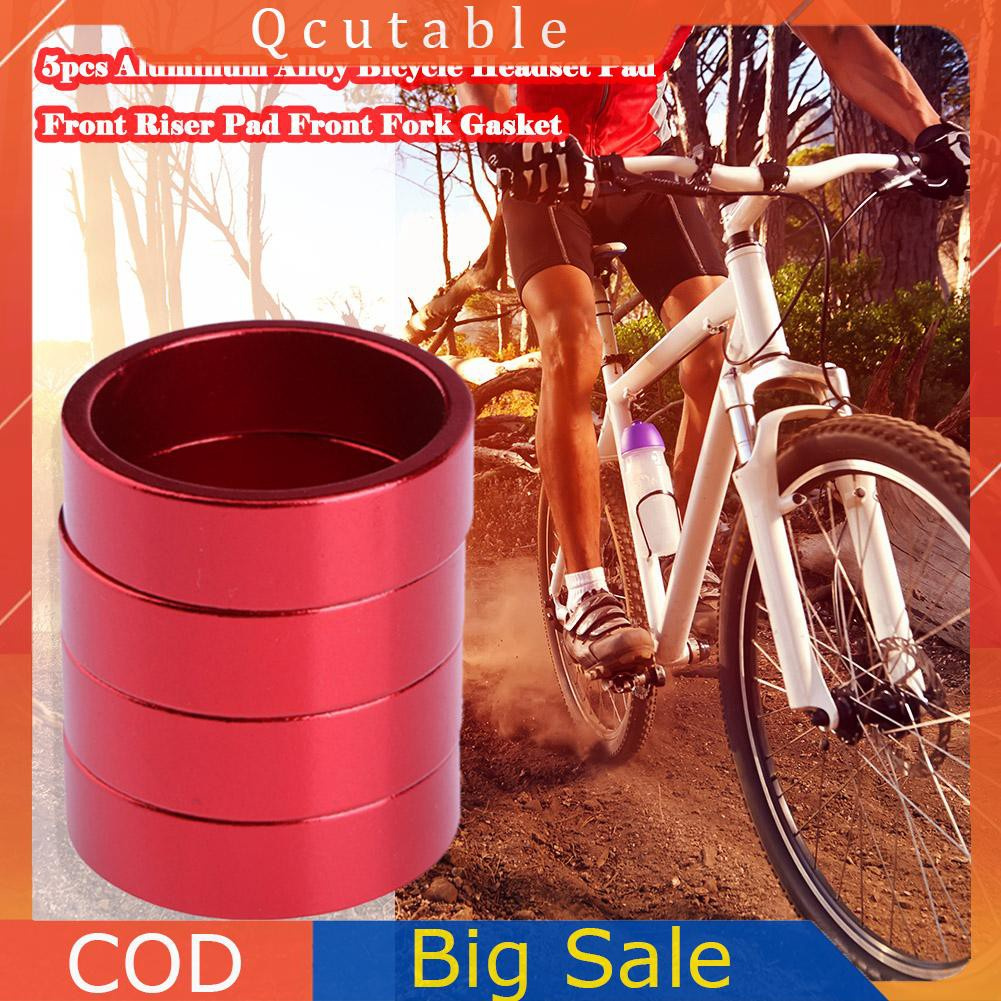 Bộ 5 Miếng Đệm Hợp Kim Nhôm Gắn Phía Trước Xe Đạp
