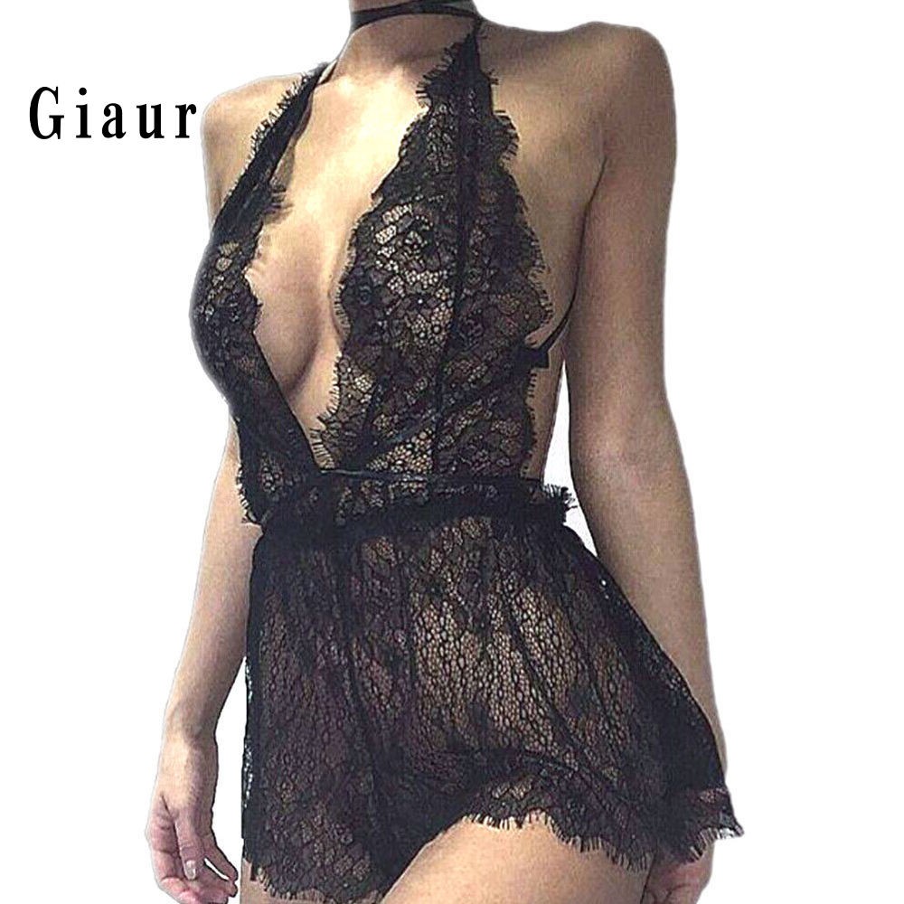 Set Đồ Lót Ren Xuyên Thấu Gợi Cảm Cho Nữ