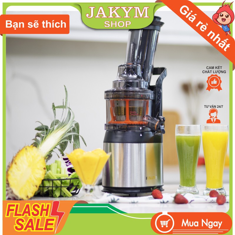 Máy ép trái cây, ép hoa quả Kalite KL565 thân máy INOX sáng bóng
