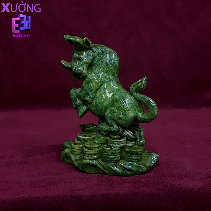 Tượng trâu - Xưởng E3D - CV 094