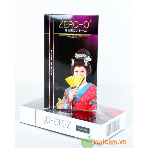 Bao cao su Zero-o2 - hộp 12 chiếc