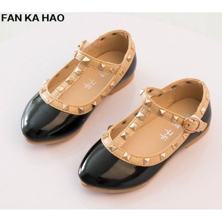 Giày búp bê đinh đen size 21,22,23,24,25