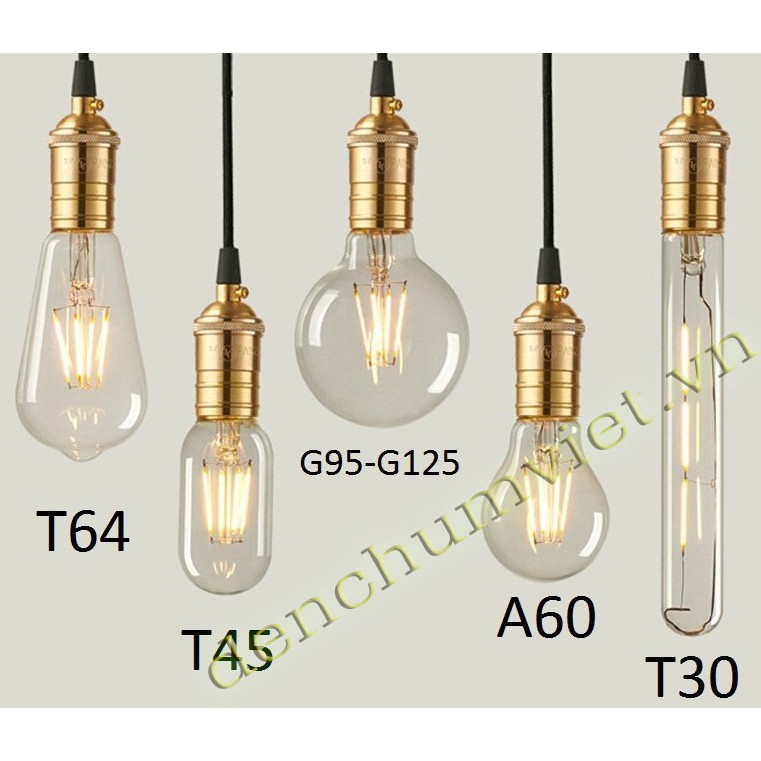 Bóng led edison 4w G95 ĐUÔI E27 , SIÊU ĐẸP