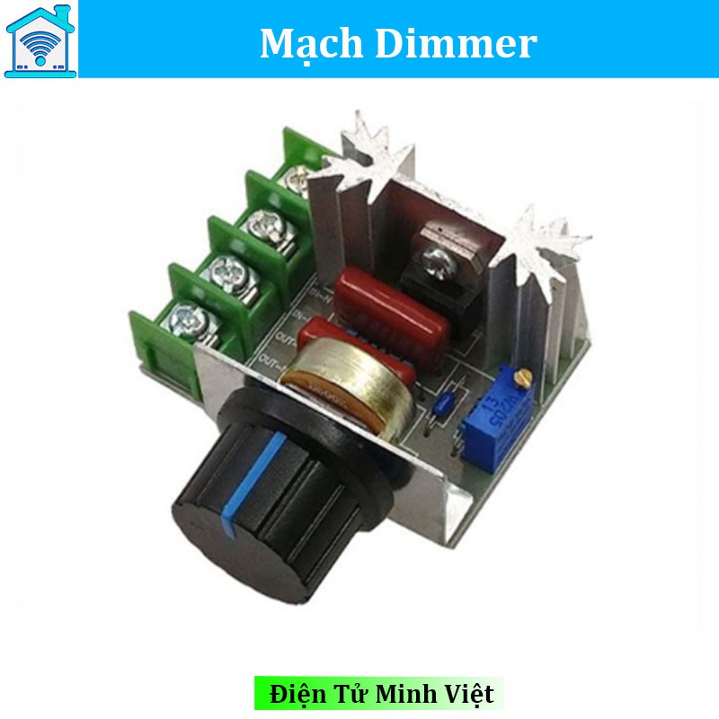 Mạch Điều Chỉnh Tốc Độ Quạt Và Độ Sáng Bóng Đèn - Mạch Dimmer 2000W