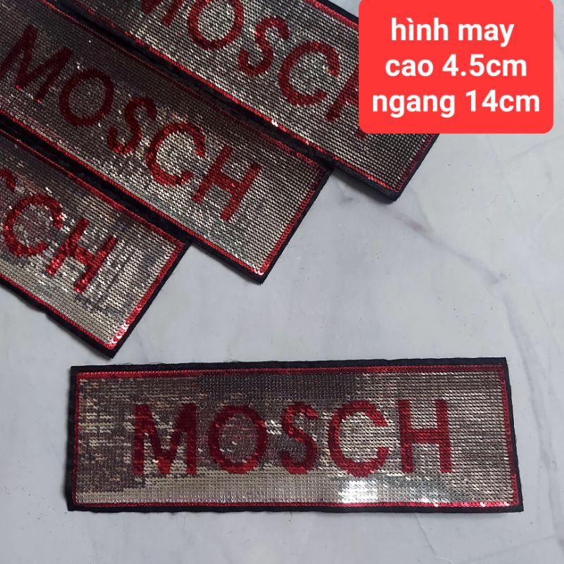 Hình ủi và may trang trí .