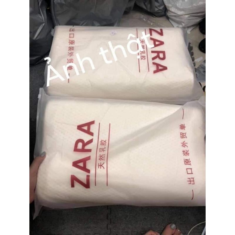 GỐI CAO SU NON ZAZA - GỐI CAO SU NON THIẾT KẾ GỢN SÓNG RẤT TỐT CHO NGƯỜI MẤT NGỦ