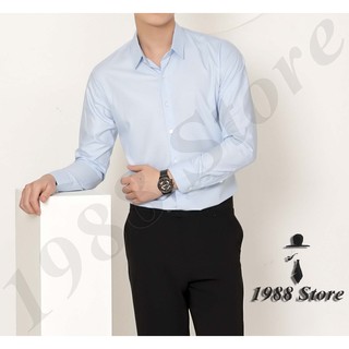 Áo sơ mi nam dài tay SD-02 (Màu xanh nhạt)