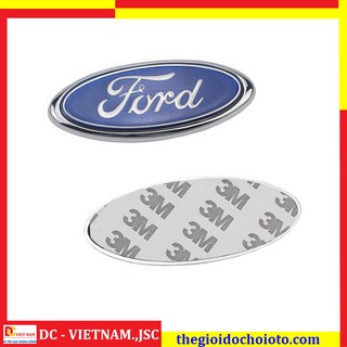 Logo biểu tượng trước và sau xe ô tô Ford Kích thước 11.5*4.5cm: Mã KLJ115 -  Hàng Cao Cấp