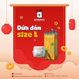 Tã Dứa dán Bobdog size S36/M22/L28/XL48 miếng