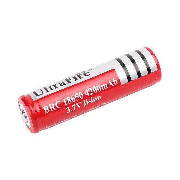 1 Viên Pin sạc Ultra Fire 3.7V 4200mah, 6800mah dùng cho đèn pin, quạt...