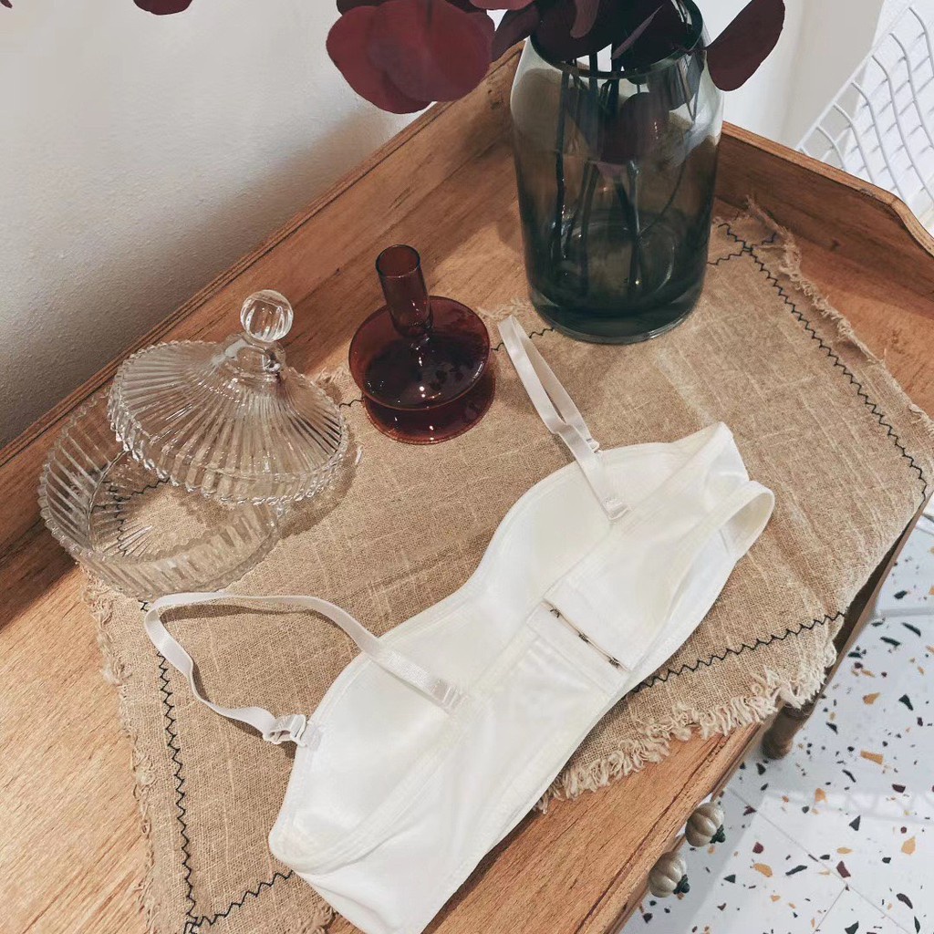 Áo Lót Nữ Không Gọng - Áo Ngực Nữ trơn dây dẹt thời trang cao cấp tôn vòng 1 gợi cảm quyến rũ mã AL01
