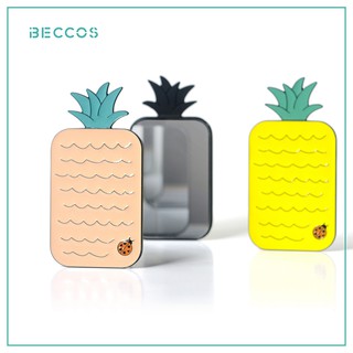 Gương trang điểm Mini dứa Gương quà tặng di động