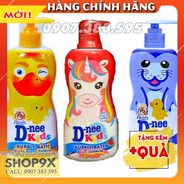 SỮA TẮM GỘI TOÀN THÂN TRẺ EM CHO BÉ DNEE KIDS THÁI 400ML CHAI TO (ĐỦ MÙI)