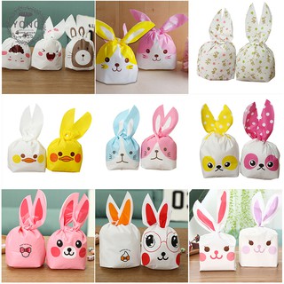 Túi đựng bánh kẹo hình tai thỏ (size to, 50c/xấp)