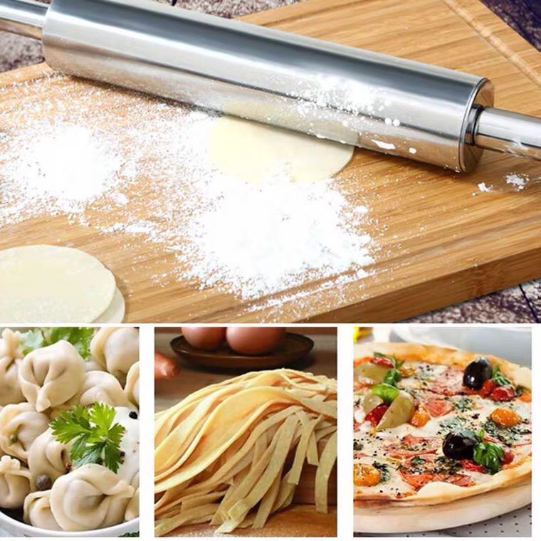 Cán bột inox