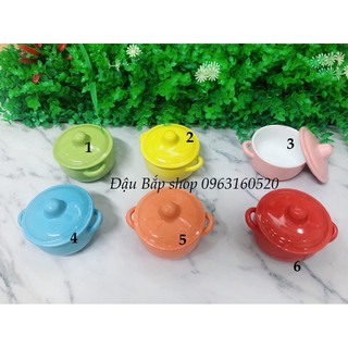 Bát sứ nồi có nắp 130ml