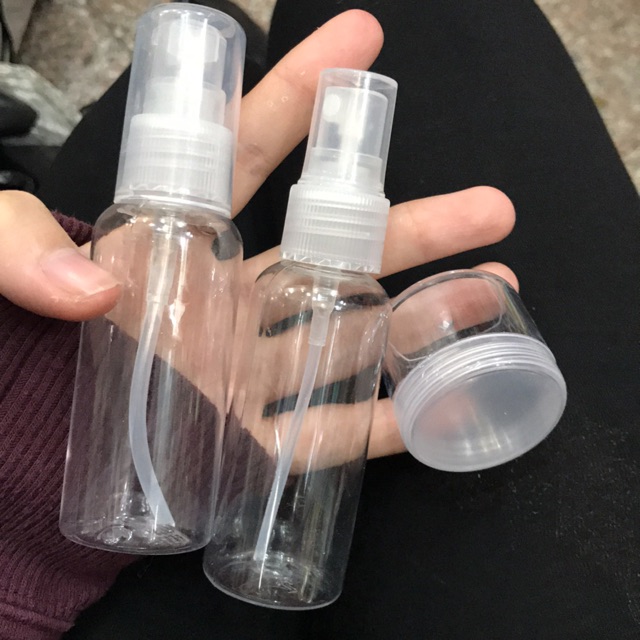 Lọ/ Hũ Nhựa Chiết Trong Suốt Tiện Lợi 50ml