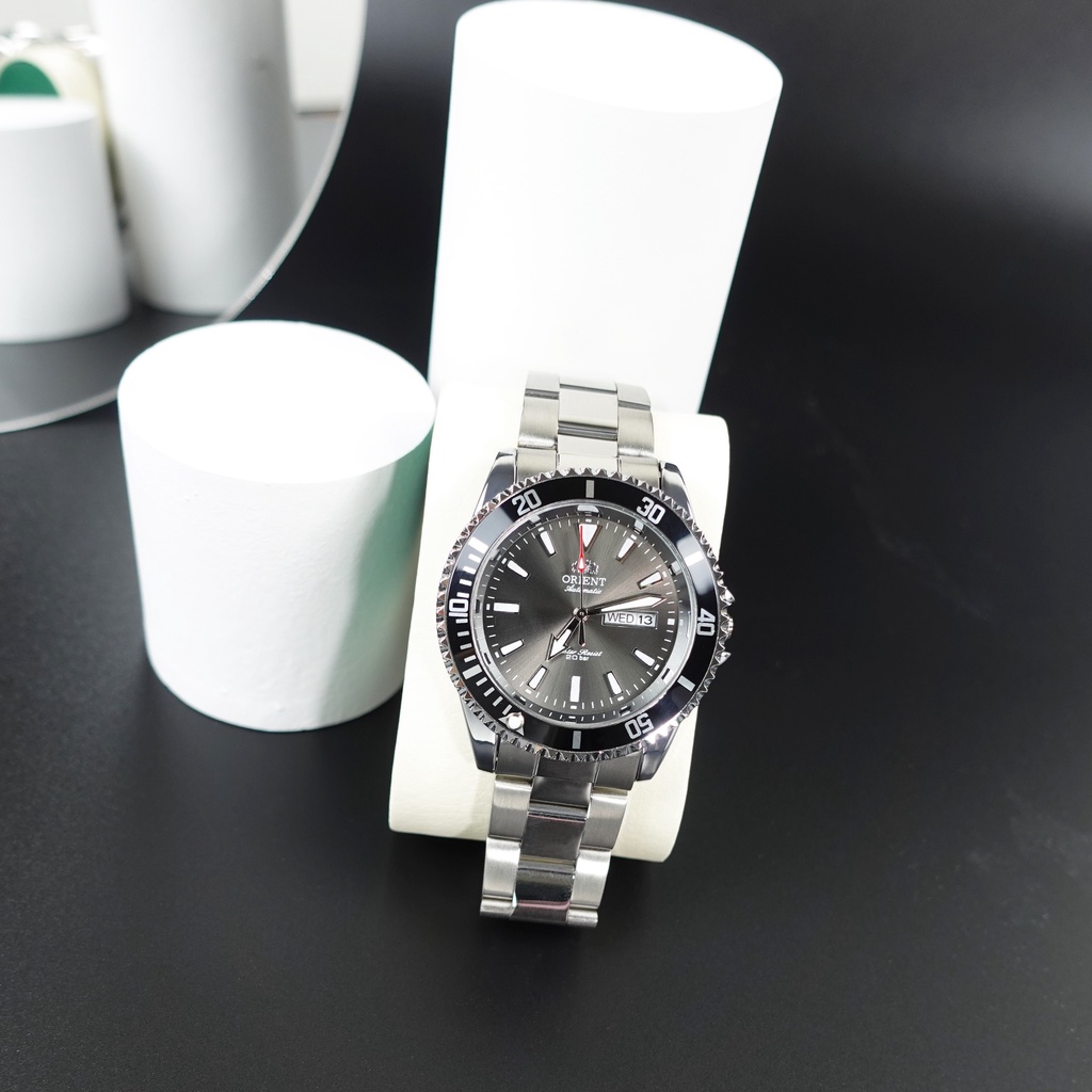 Đồng Hồ Nam 0rient Viền Xoay Dây Đúc | BigBuy360 - bigbuy360.vn