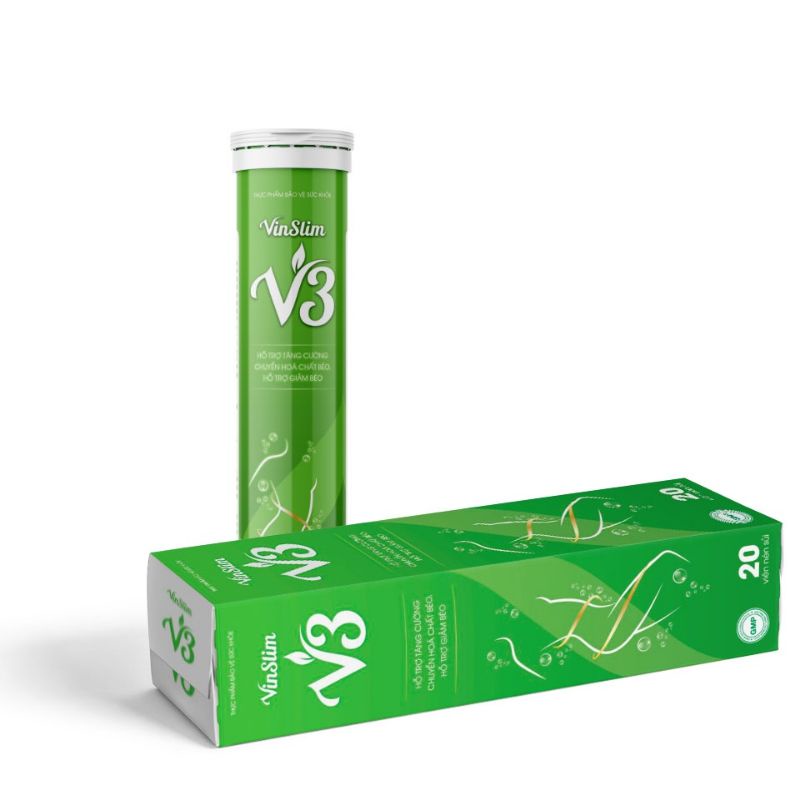 Viên sủi Vin Slim V3 giảm cân an toàn