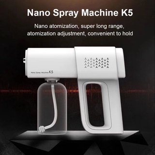 Máy phun khử khuẩn ánh sáng xanh 2in1 .phun nano tóc