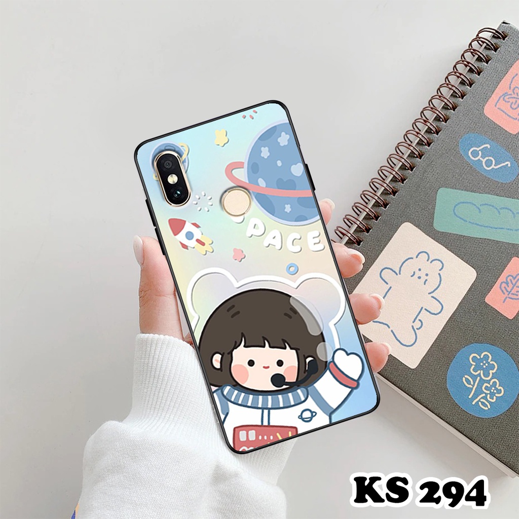 Ốp lưng Xiaomi Mi A1 - Xiaomi Mi A2 - Xiaomi Mi A2 Lite - Ốp in hình Ngân hà &amp; RoroJump siêu đẹp