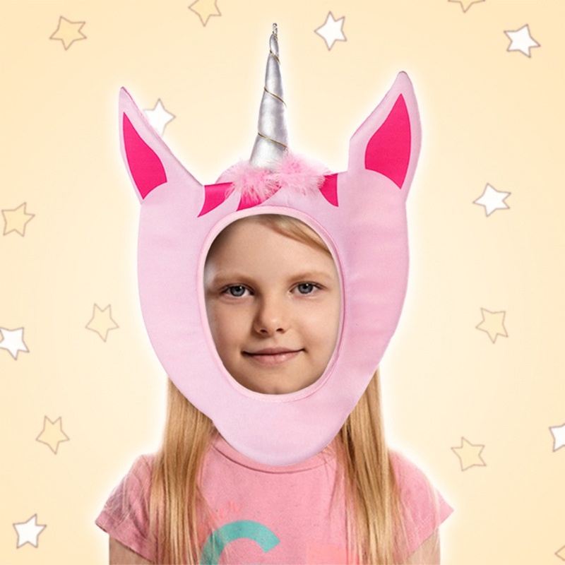 Mũ Beanie Unisex Hình Kỳ Lân Vui Nhộn Cho Halloween / Giáng Sinh / Lễ Hội