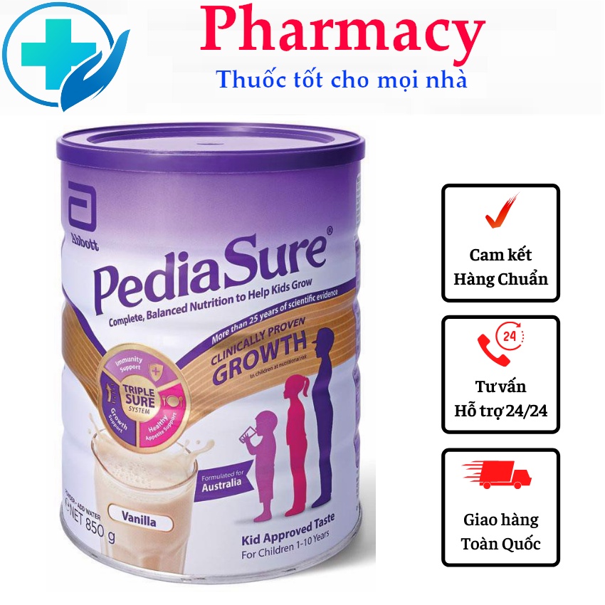 Sữa Pediasure Úc 850g[Date 11/ 2022]