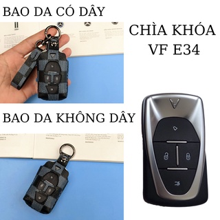 Bao da chìa khoá Vinfast E34, Bọc Chìa Khóa Vinfast VF E34 (VFE MÓC A)