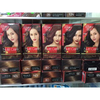MẪU MỚI NHUỘM TÓC DOUBLE RICH CHỌN MÀU
