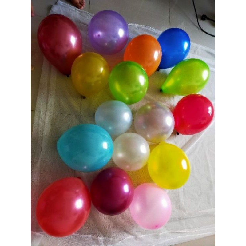 SET 500 BÓNG NHŨ, BÓNG PASTEL, BÓNG THƯỜNG SIZE 10" =25cm