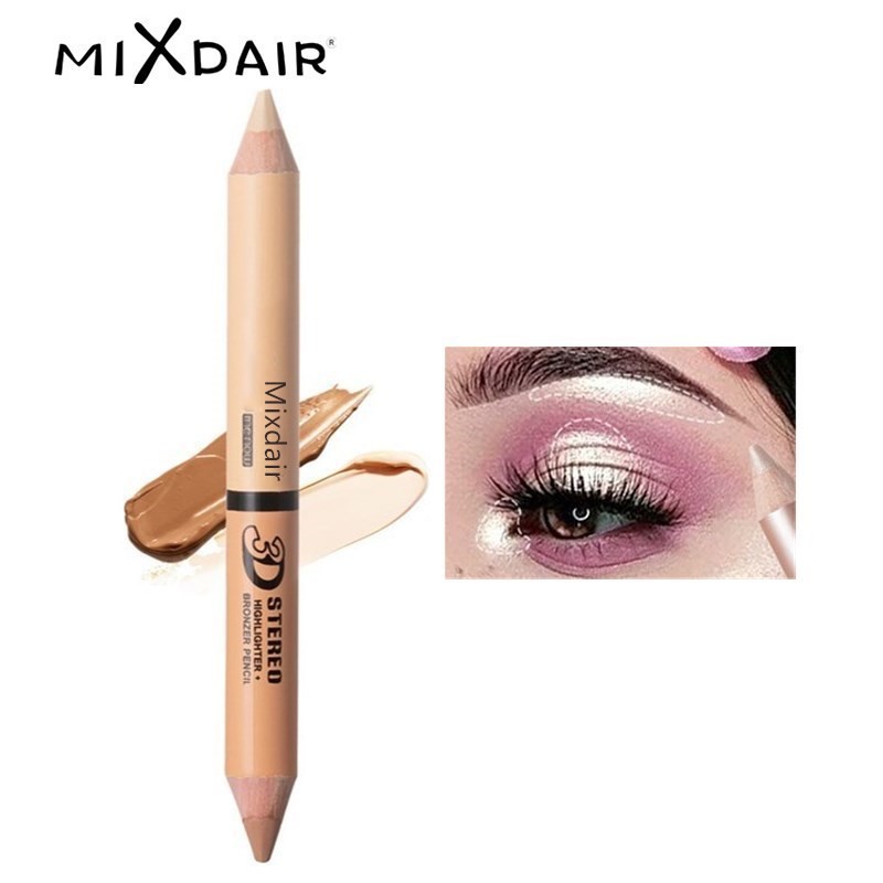 Bút Trang Điểm MIXDAIR Bắt Sáng 3D Thiết Kế 2 Trong 1 Đa Năng | BigBuy360 - bigbuy360.vn