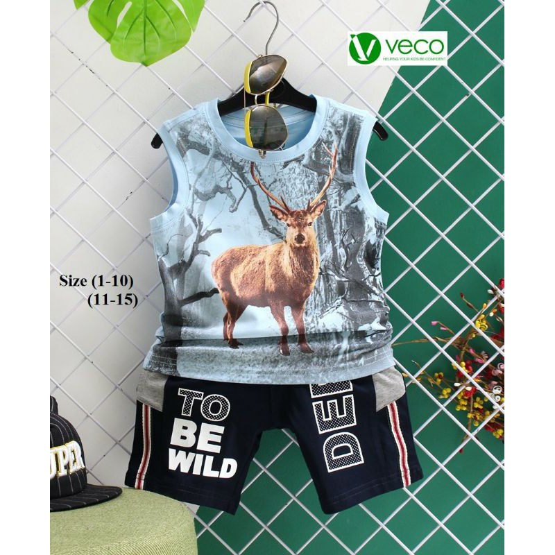 BỘ THUN VECO SÁT NÁCH CON NAI 28-40KG