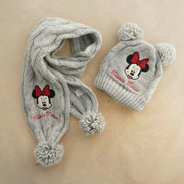 Set mũ khăn Mickey